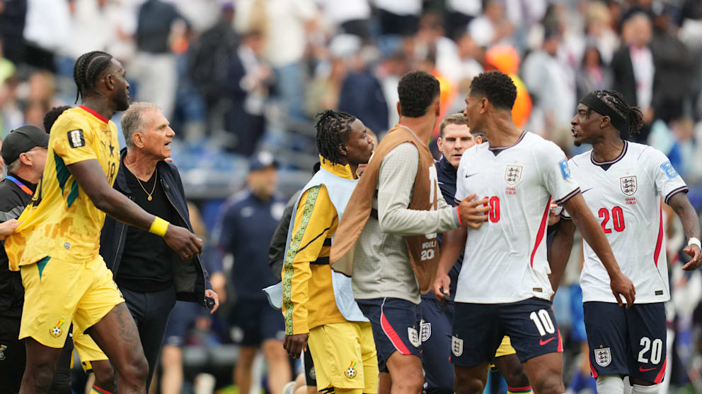 Deutsche Nationalmannschaft vor dem Spiel gegen Ecuador