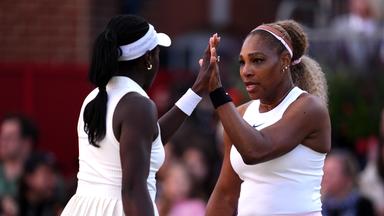 Serena Williams kehrt erfolgreich im Tennis-Doppel zurück