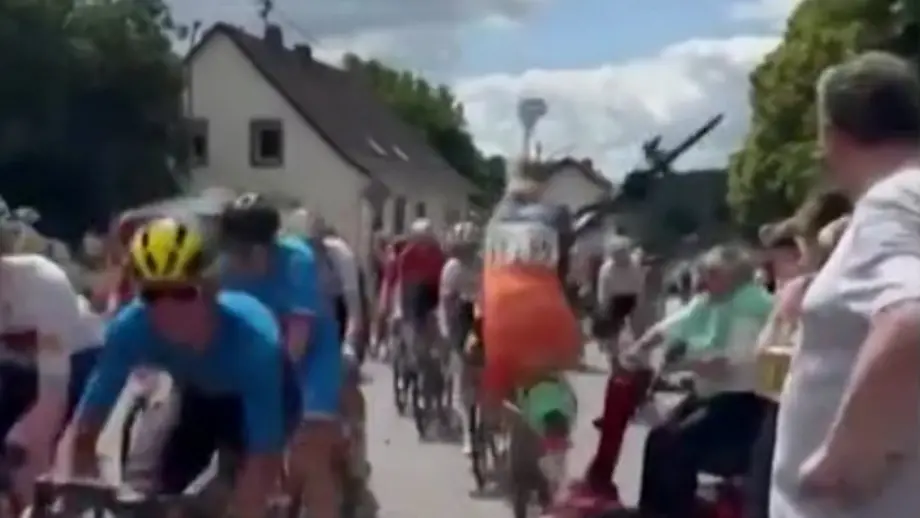 Schwerer Unfall bei der Trofeo Saarland: Senioren-Scooter verursacht Radfahrerkollision