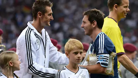 Ewige WM-Toptorjäger: Messi zieht mit Klose gleich