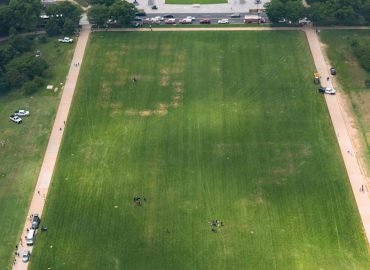 Anti-Trump-Botschaft auf der National Mall sorgt für Aufsehen