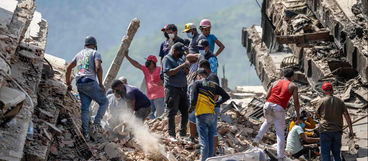 Internationale Hilfe und Eigeninitiativen in Venezuela nach Erdbeben