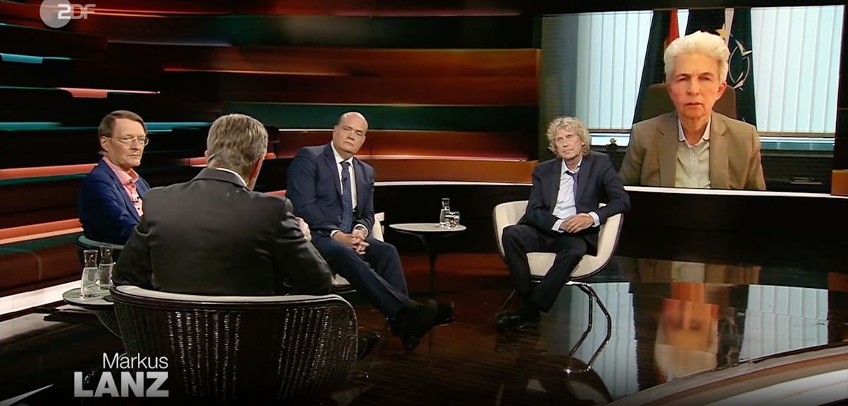 Heftige Diskussion bei „Markus Lanz“: Strack-Zimmermann gegen Lauterbach