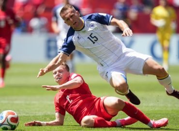 Ein Überblick über die intensiven Szenen im Spiel Kanada gegen Bosnien