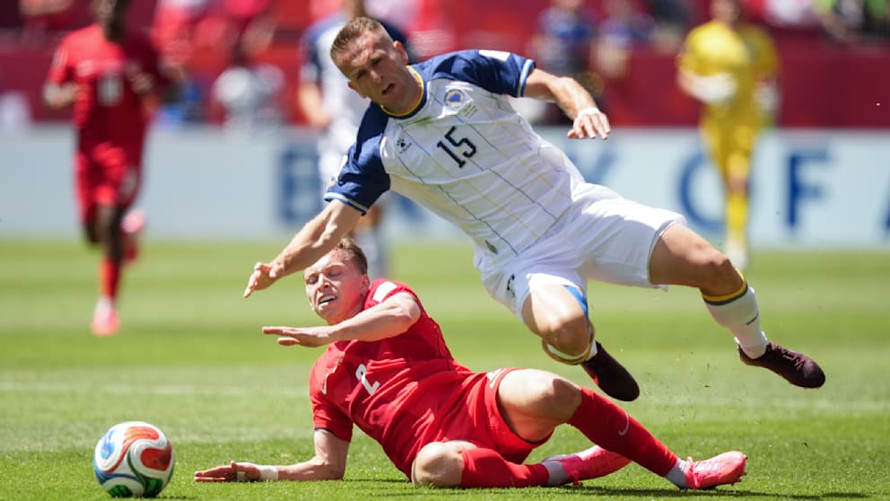 Ein Überblick über die intensiven Szenen im Spiel Kanada gegen Bosnien