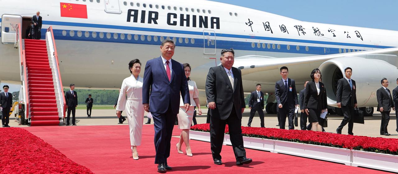 Xi Jinpings Besuch in Nordkorea