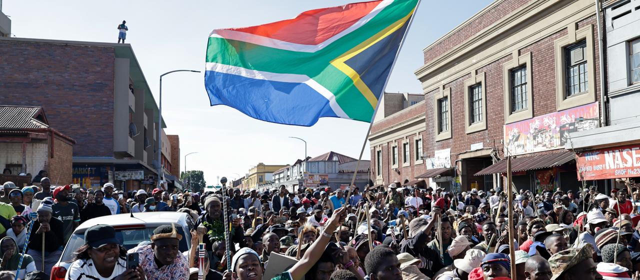 Südafrika: Proteste gegen illegale Einwanderung und Regierungspolitik