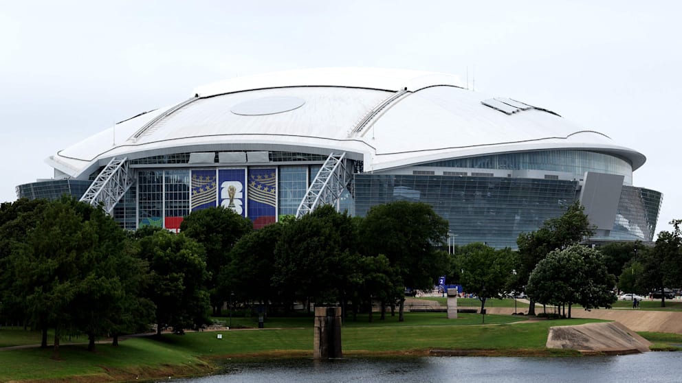 Polizeieinsatz bei Stadionnähe in Arlington vor England-Spiel