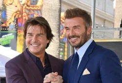 David Beckhams Hollywood Walk of Fame Zeremonie