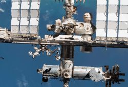 Astronauten auf der ISS: Luftleck sorgt für Schutzmaßnahmen