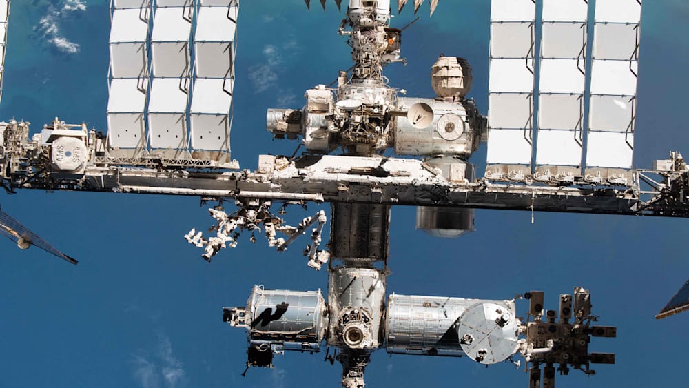 Astronauten auf der ISS: Luftleck sorgt für Schutzmaßnahmen