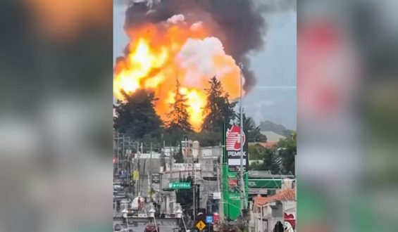 Schwere Explosion in Mexiko: Treibstofflager explodiert
