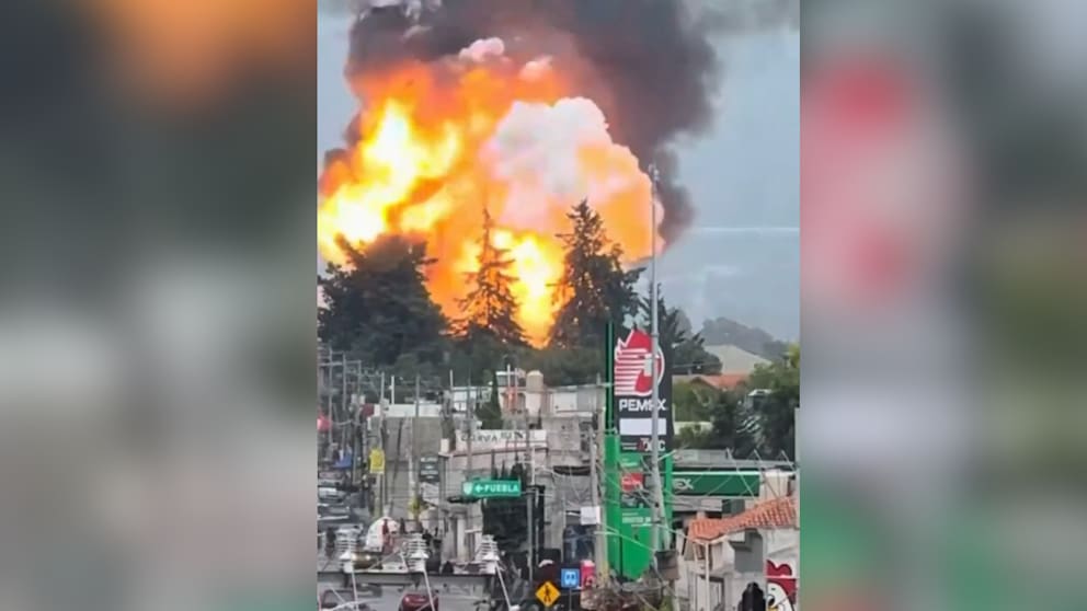Schwere Explosion in Mexiko: Treibstofflager explodiert