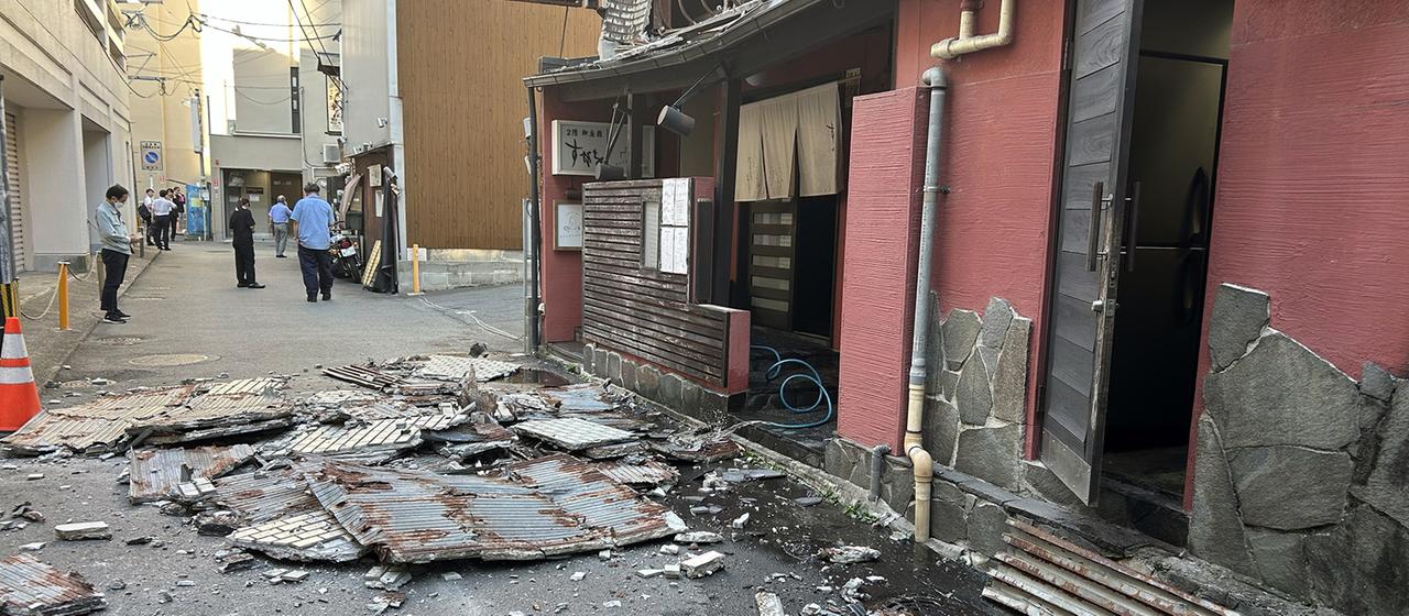 Schweres Erdbeben auf Kyushu: Verletzte und Schäden