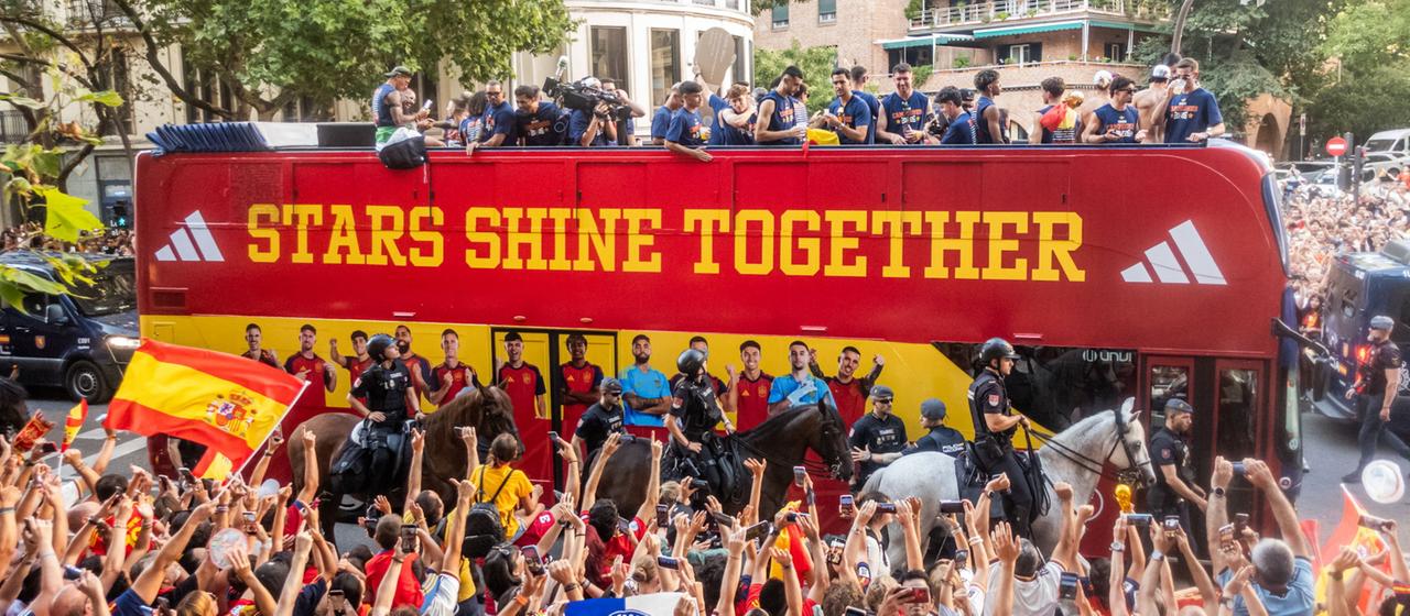 Spanischer Empfang für Weltmeister-Helden