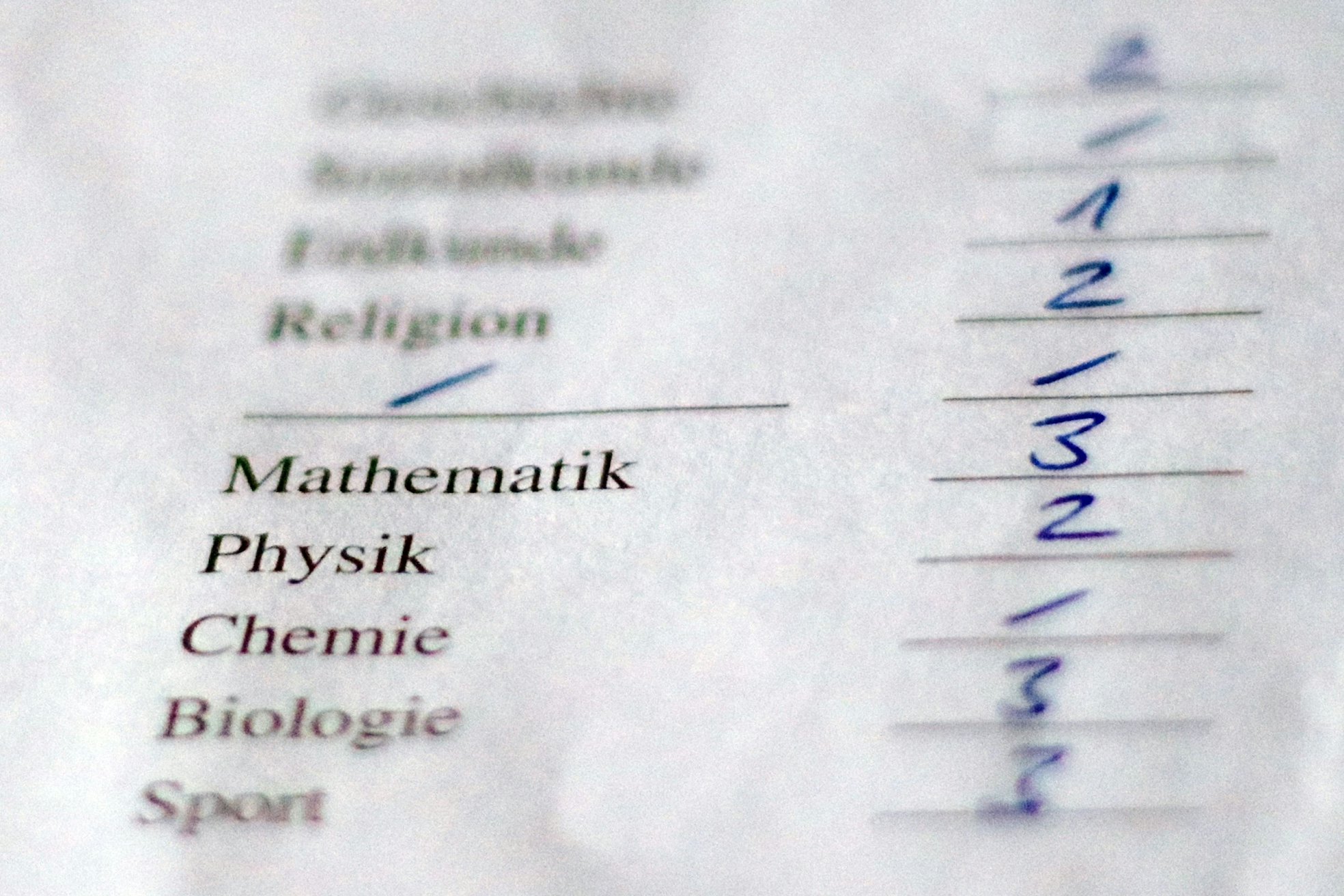 Sind Schulnoten überbewertet?