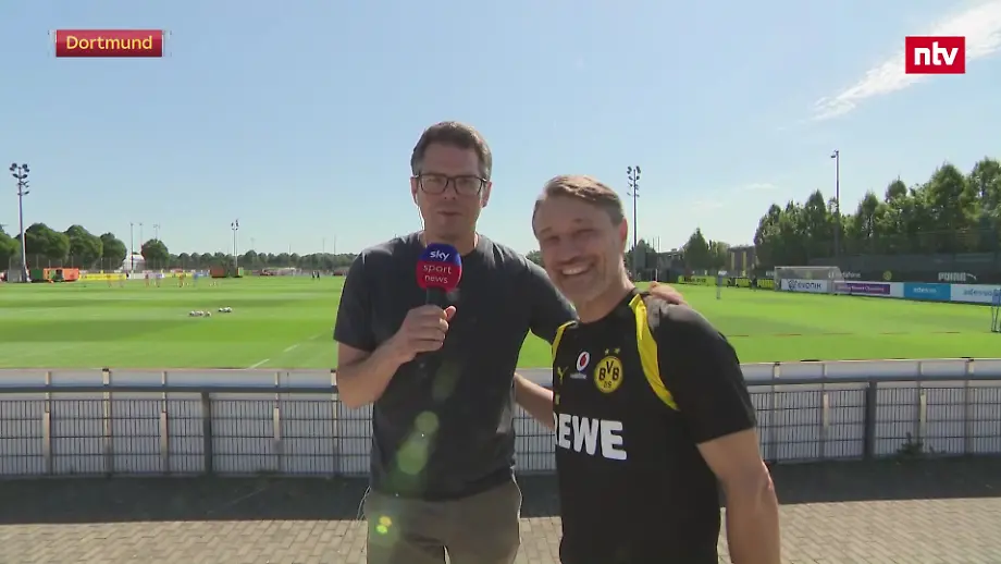 Niko Kovac unterbricht Sky-Übertragung beim BVB-Training