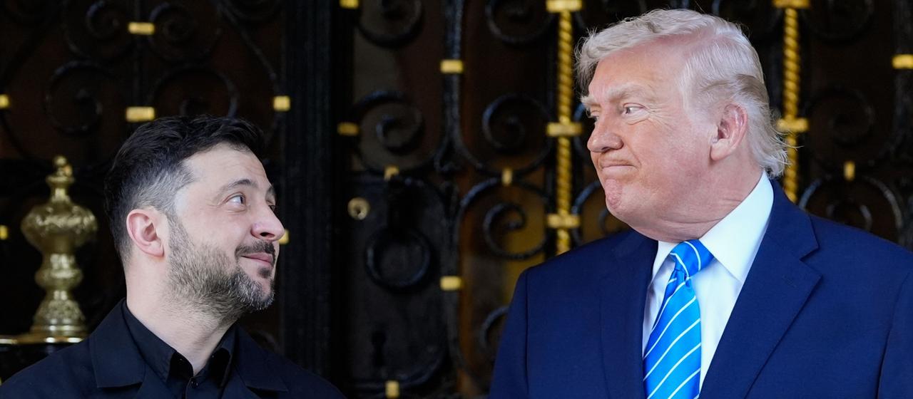 Treffen zwischen Selenskyj und Trump im Weißen Haus