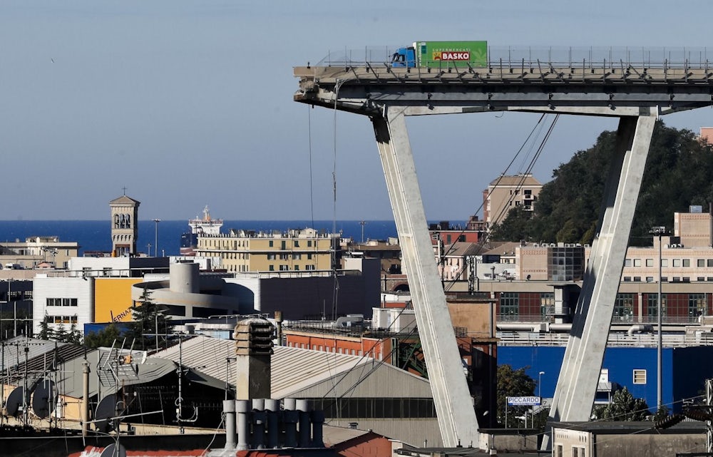 Gerichtsurteil in Italien: Autobahnchef verantwortlich für Brücken-Unglück in Genua