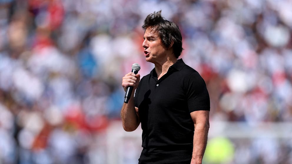 Tom Cruise und seine leidenschaftliche Botschaft an die Fußballwelt