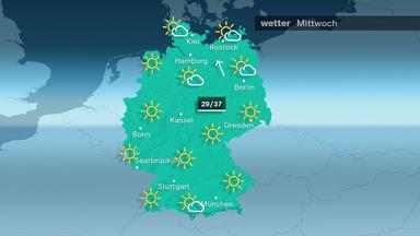 Hitze am Mittwoch: Temperaturen bis 38 Grad erwartet