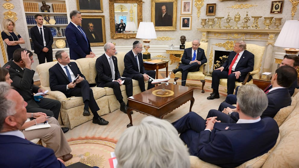 Erstes Treffen zwischen Trump und Netanjahu seit Beginn des Iran-Kriegs