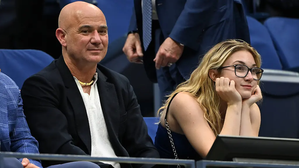 Andre Agassi zeigt seltene Fotos mit Tochter Jaz Elle