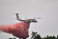 Macron meldet Teilerfolg bei der Waldbrand-Bekämpfung