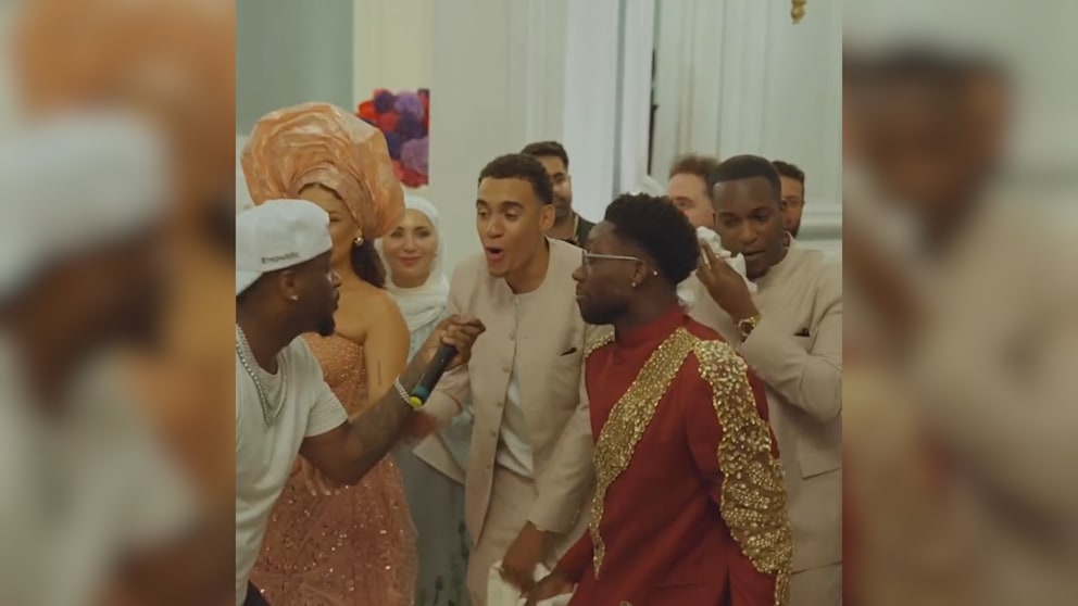Hochzeit von Alphonso Davies in Paris