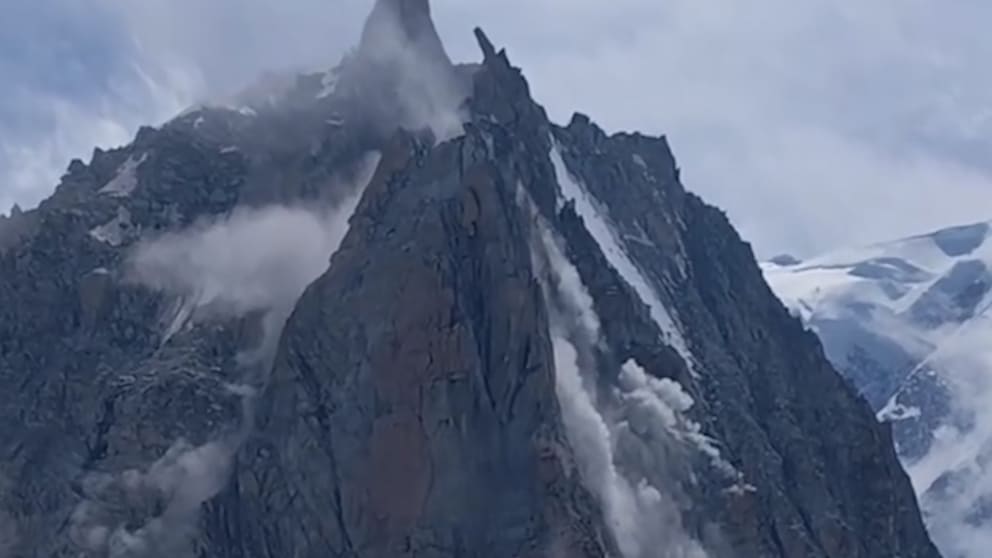 Einsturzgefahr am Mont Blanc