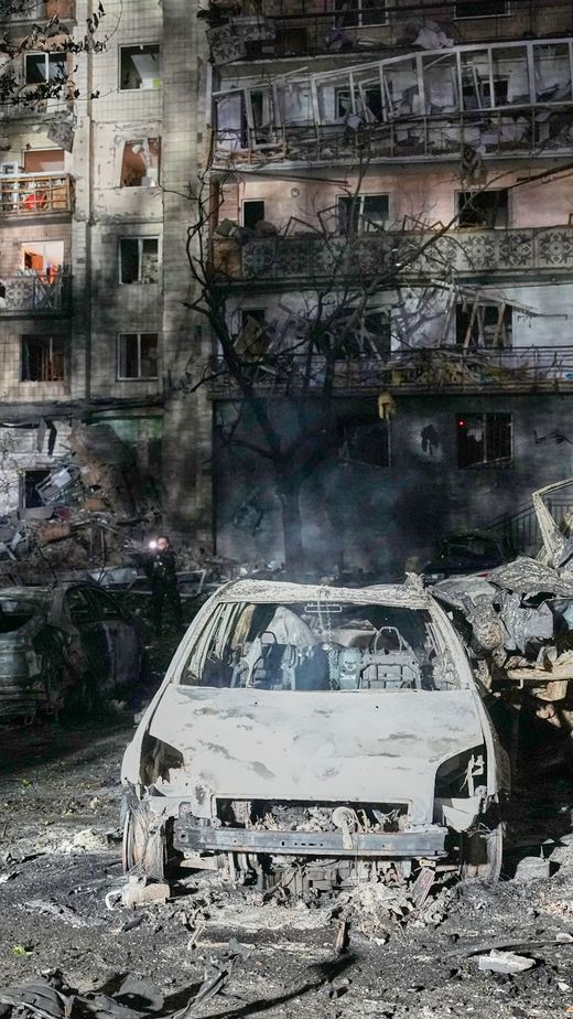 Russische Angriffe auf Kyjiw nach Drohnenschlägen