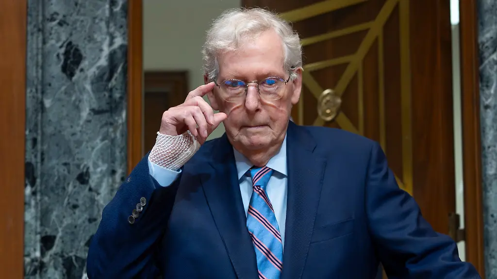 Gesundheitszustand von Mitch McConnell sorgt für politische Spannungen