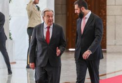 Besuch des UN-Generalsekretärs Guterres in Damaskus