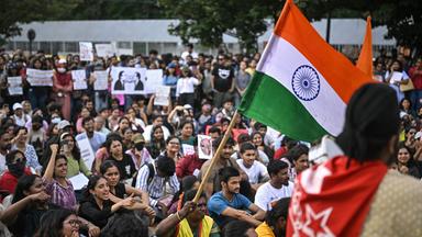 Proteste in Neu Delhi: Vorwürfe gegen die Regierung