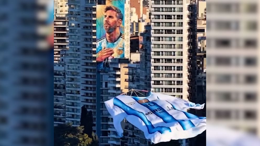 Messi-Trikot erneut über Argentinien gesichtet
