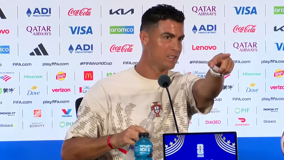 Ronaldo kritisiert Reporter auf Pressekonferenz