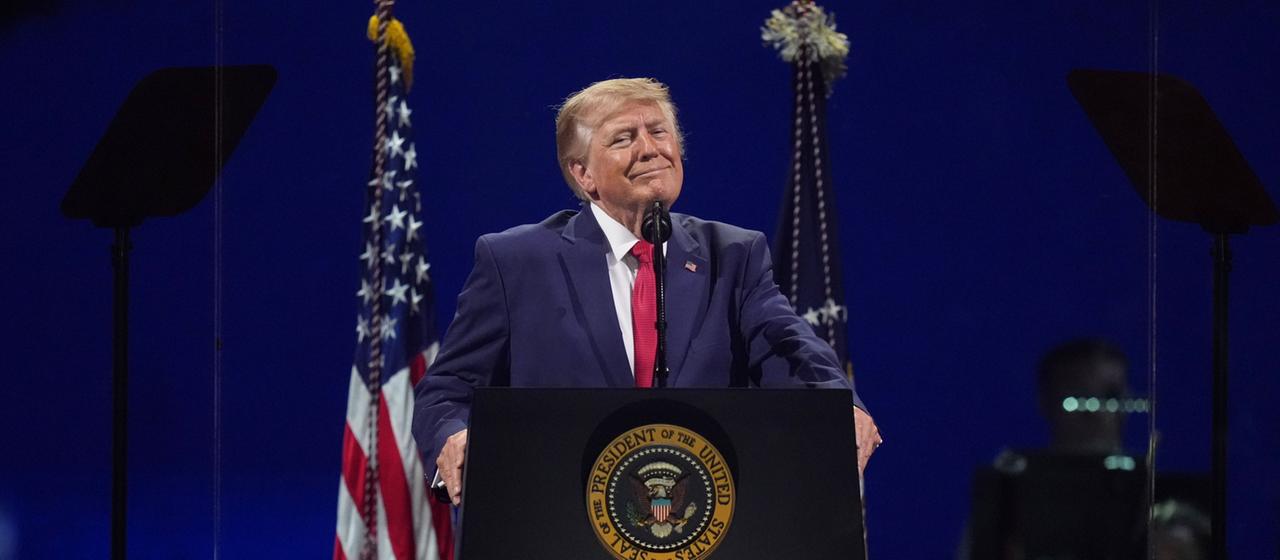 Trump betont die Stärke der USA am 250. Jubiläum der Unabhängigkeit