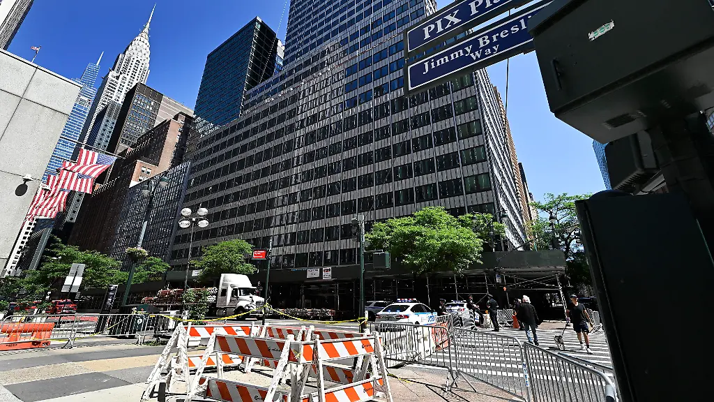 Stabilisierung eines New Yorker Wolkenkratzers nach Bauproblemen