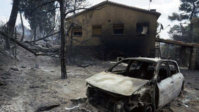 Dramatische Waldbrände in Südwesteuropa: Frankreich und Spanien kämpfen