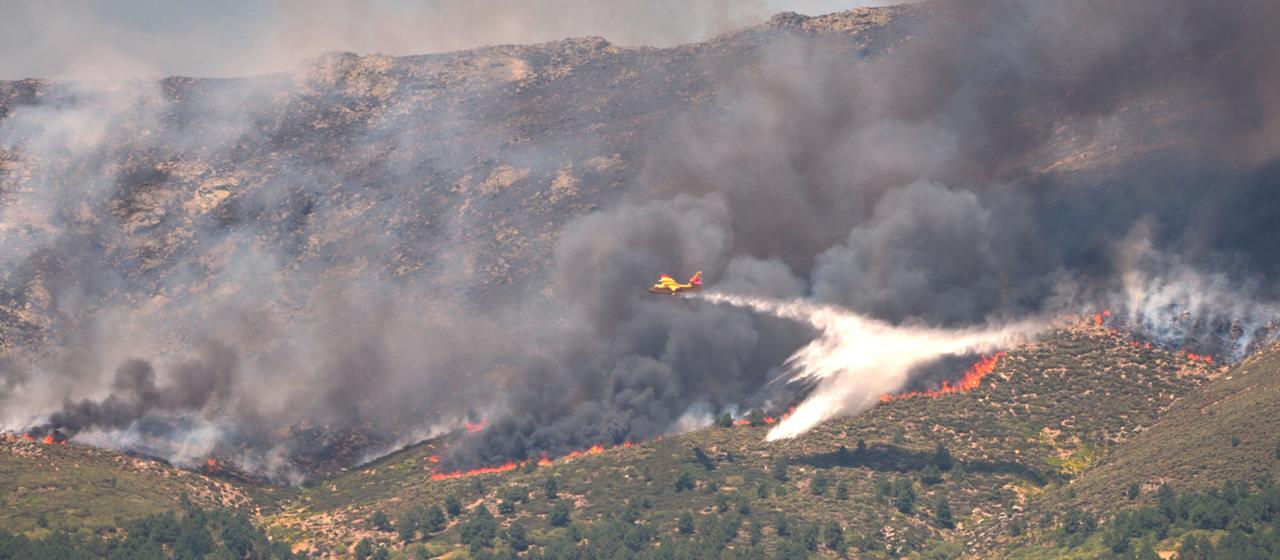 Schwere Waldbrände in Spanien: Große Herausforderungen für Einsatzkräfte