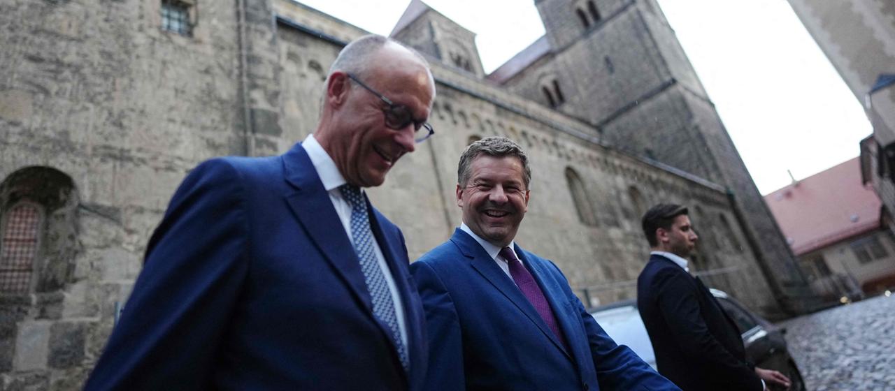 CDU-Spitzenkandidat Schulze grenzt sich von Kanzler Merz ab