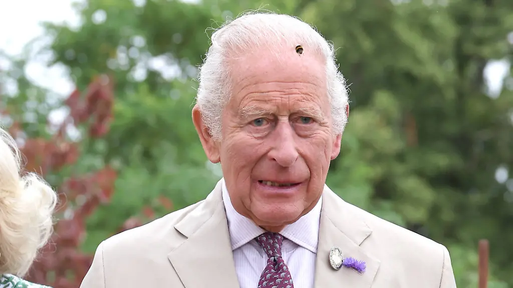König Charles überrascht Hutmacherin mit Weizenspende