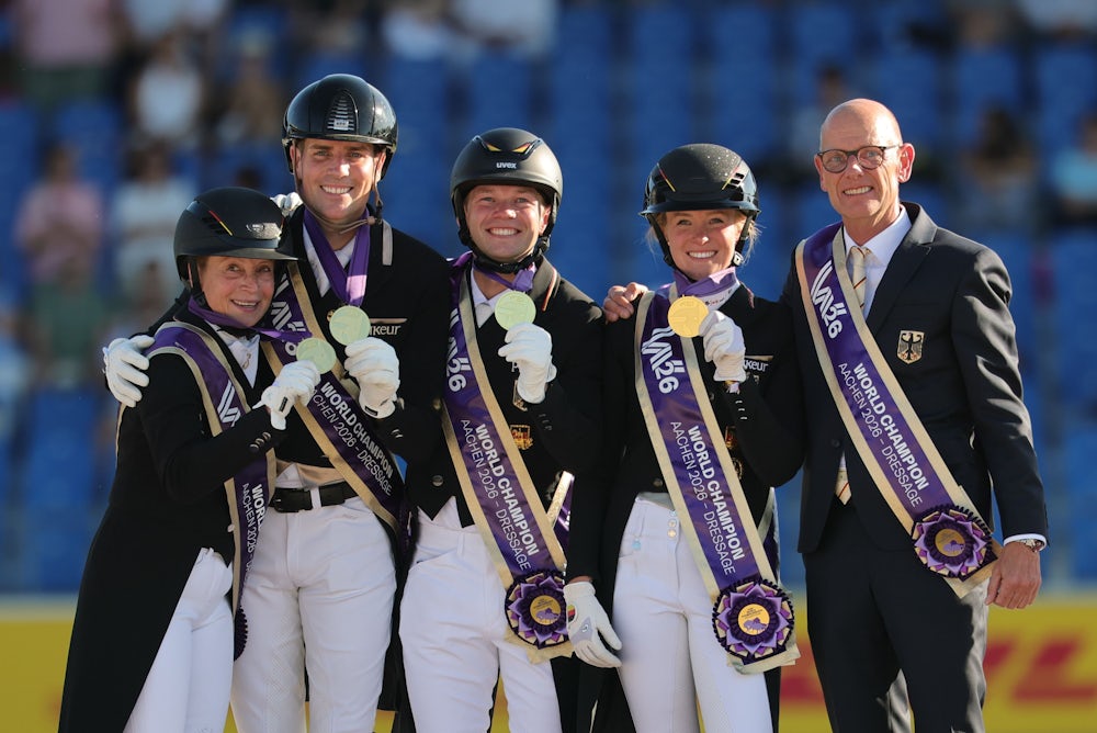 Deutsches Dressurteam sichert sich Gold in Aachen
