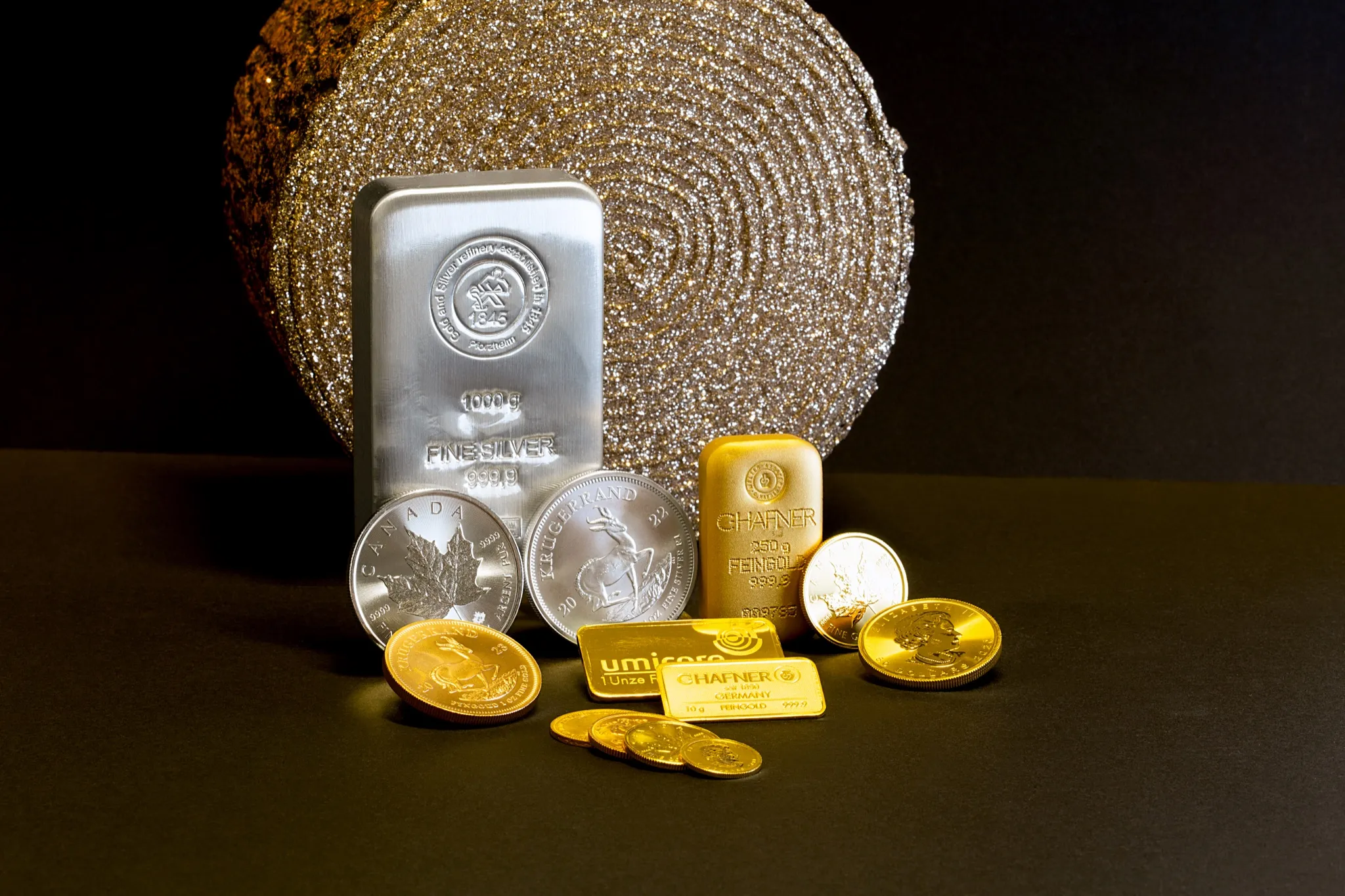Goldinvestitionen: Verkauf von Krügerrand und Goldbarren