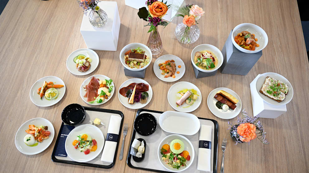 Lufthansa führt neue Gourmetgerichte ein