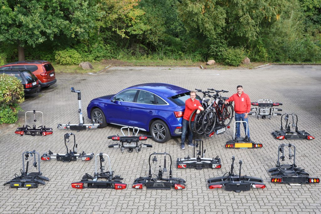 Fahrradträger für die Anhängerkupplung im Test