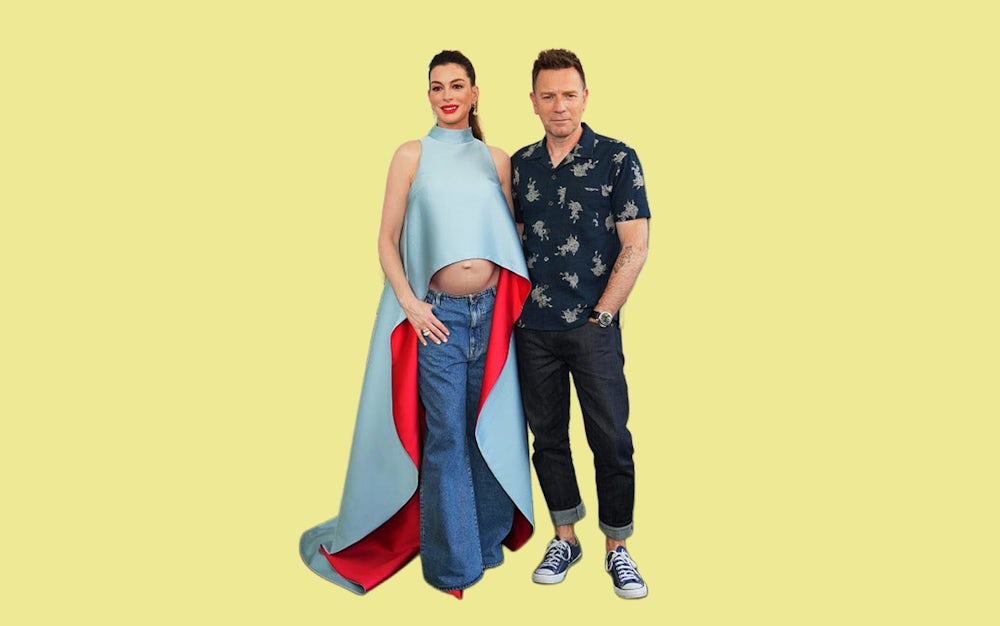 Anne Hathaway und Ewan McGregor setzen modische Akzente