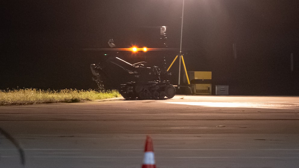 Sprengstoffalarm am Flughafen Leipzig/Halle
