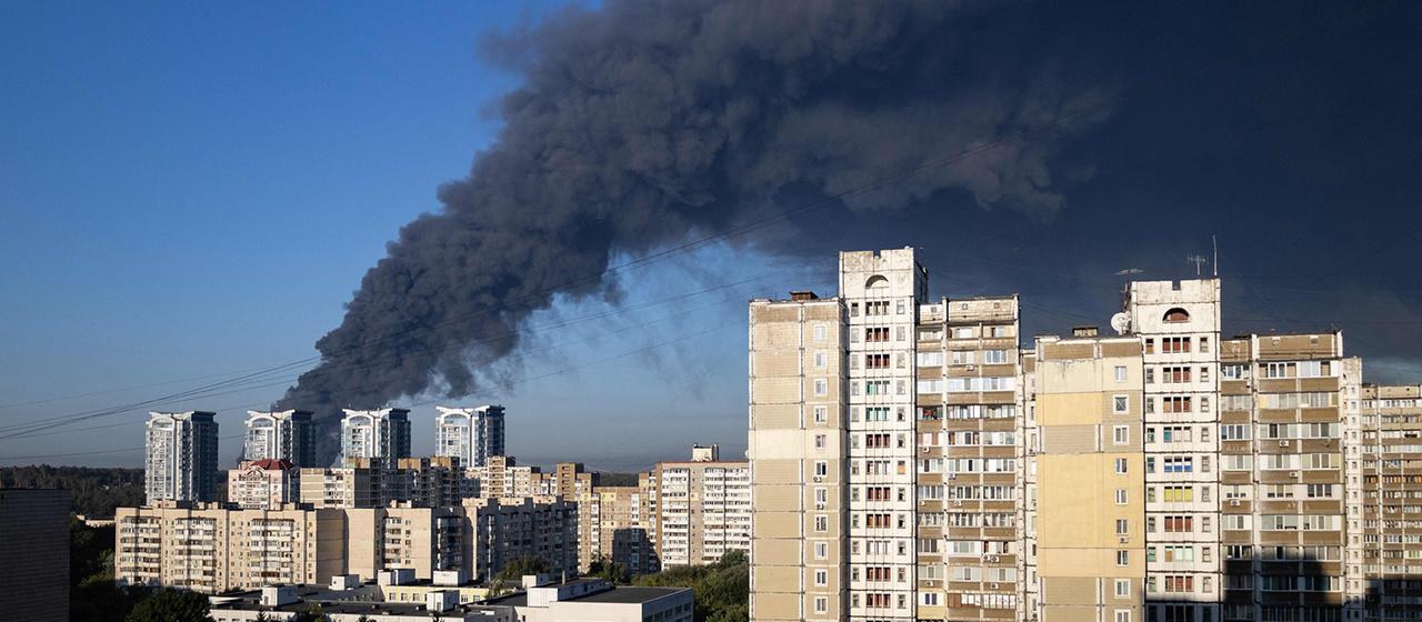 Luftangriffe und Gegenoffensiven im Russland-Ukraine-Konflikt