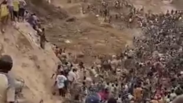 Augenzeuge filmt verheerendes Minenunglück in Kamerun